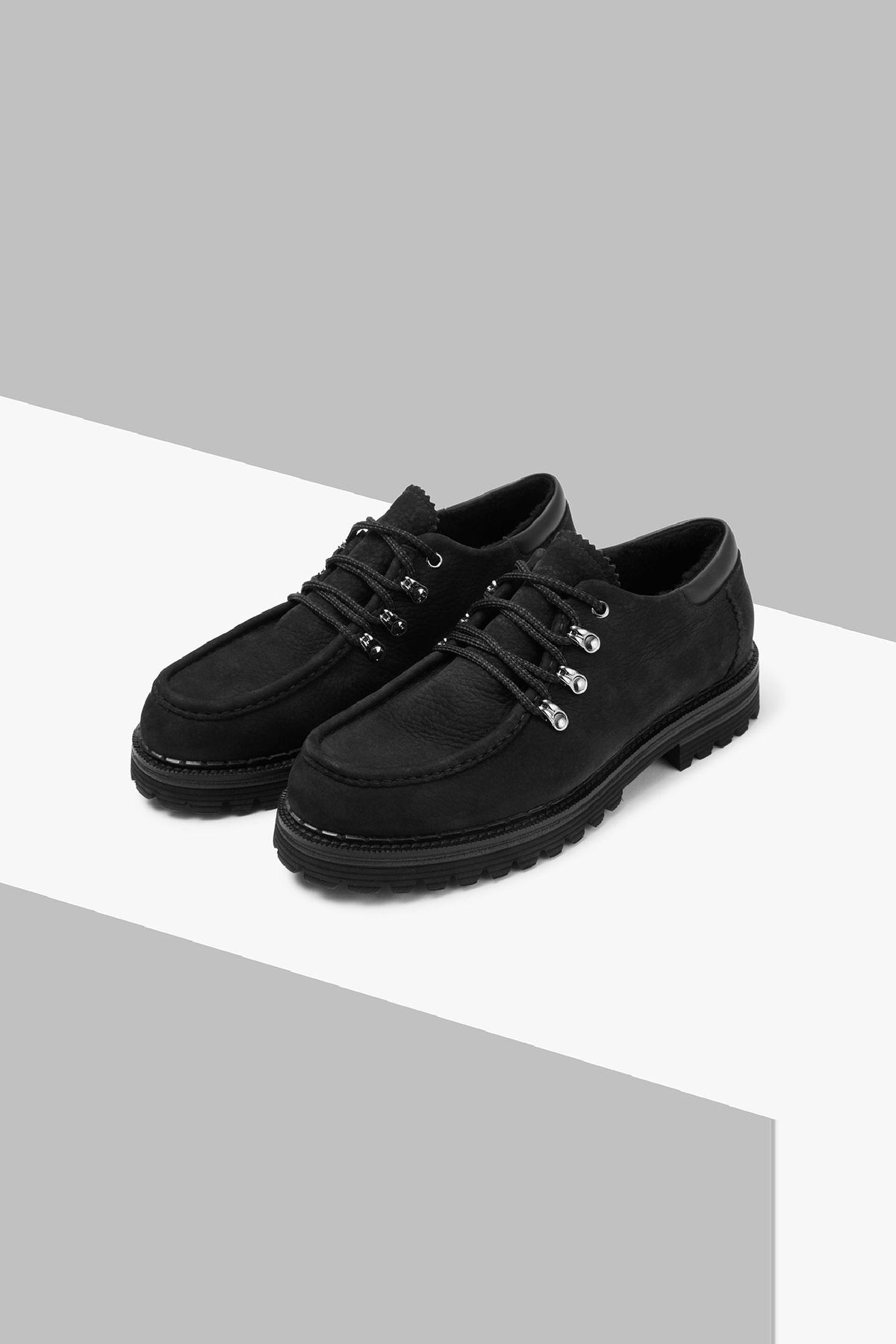 Derbies en daim - Noir