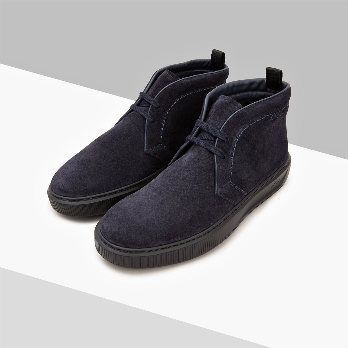 Derbies en cuir - Dark Navy