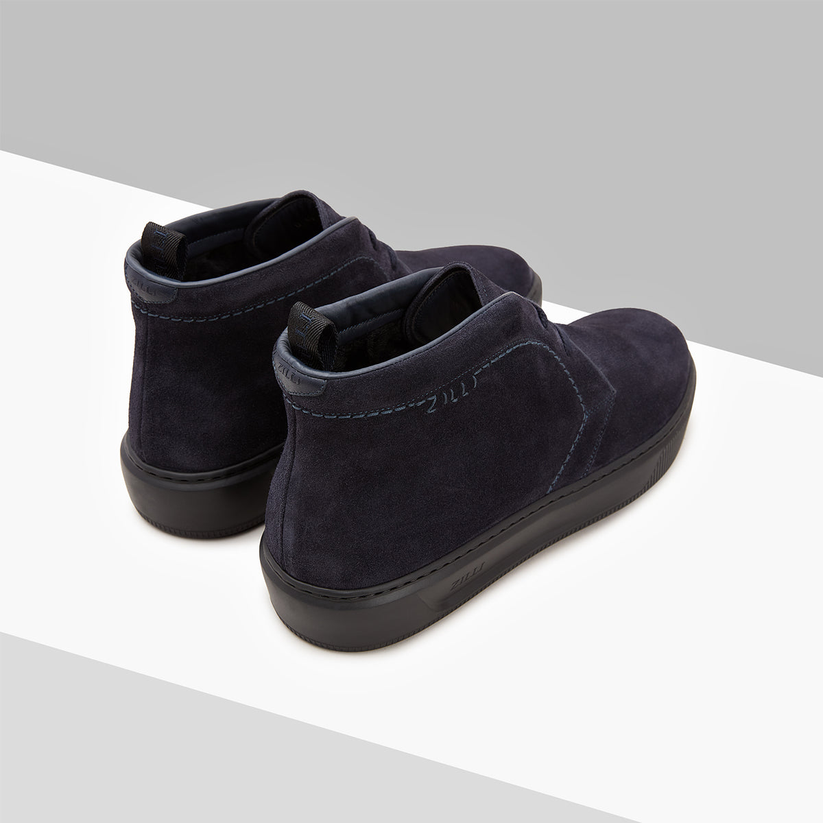 Derbies en cuir - Dark Navy