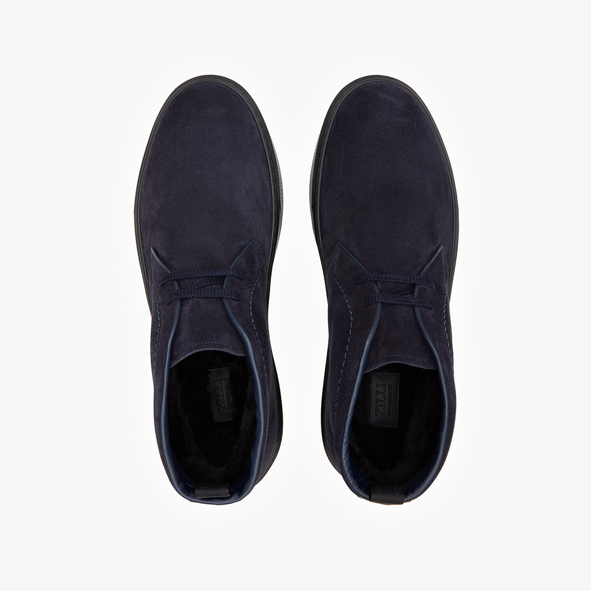 Derbies en cuir - Dark Navy