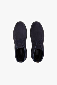 Leather derbies - Dark Navy