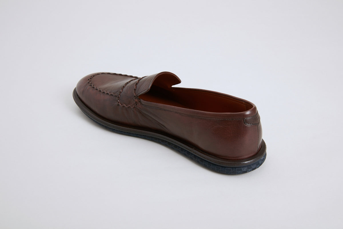Mocassins en cuir - Brown