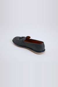 Leather loafers - Black