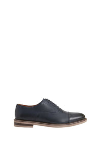 Derbies French en cuir précieux - Dark Navy