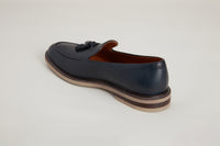 Mocassins en cuir précieux - Dark Navy