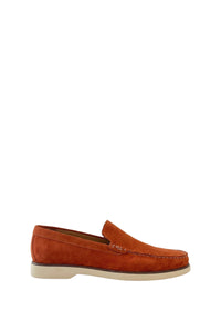 Mocassins en cuir - Orange