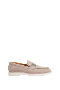 Mocassins en cuir - Taupe