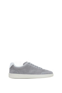 Baskets basses en cuir précieux - Light Charcoal