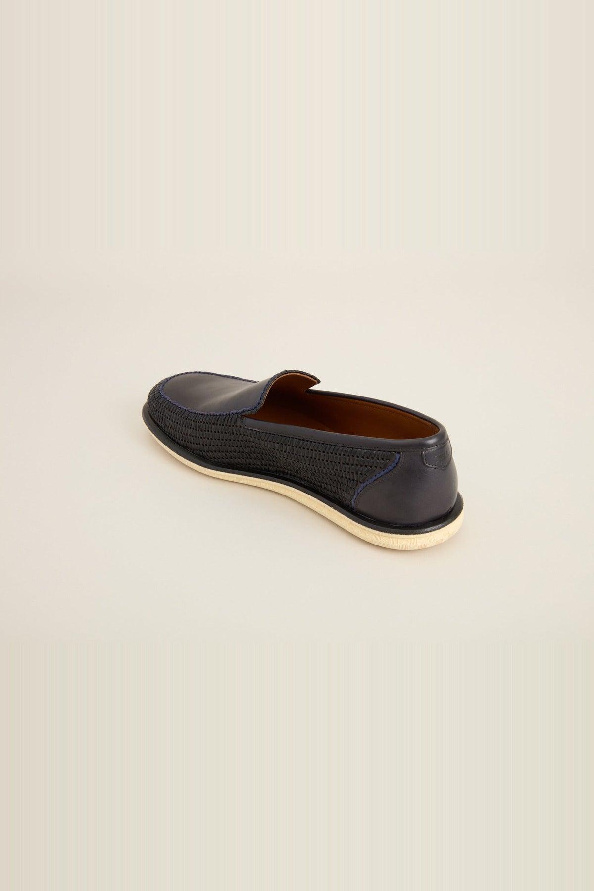 Leather loafers - Black