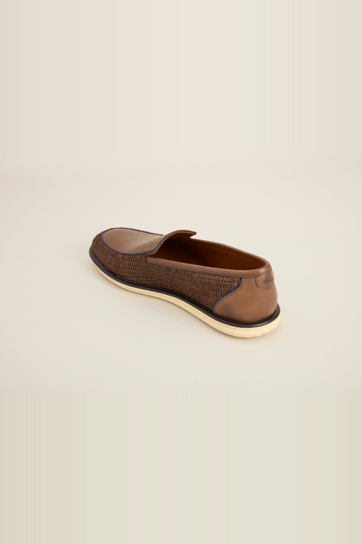 Leather loafers - Wood