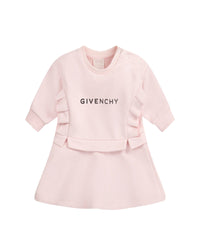 Robe à fermeture pressionnée en coton - Marshmallow