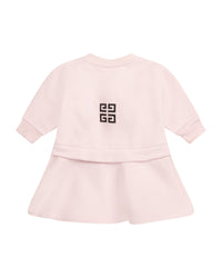 Robe à fermeture pressionnée en coton - Marshmallow