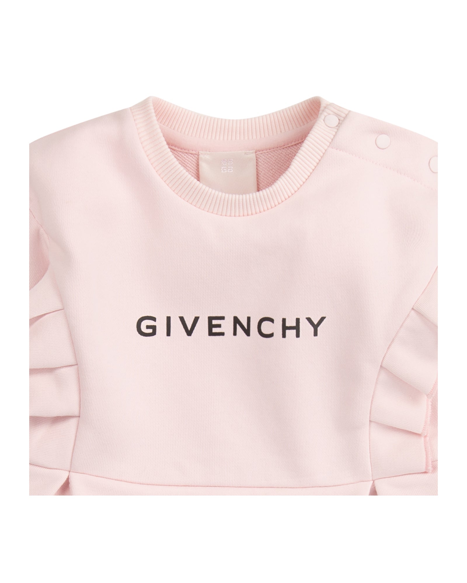 Robe à fermeture pressionnée en coton - Marshmallow