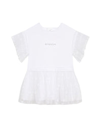 Tulle dress - White