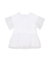 Tulle dress - White