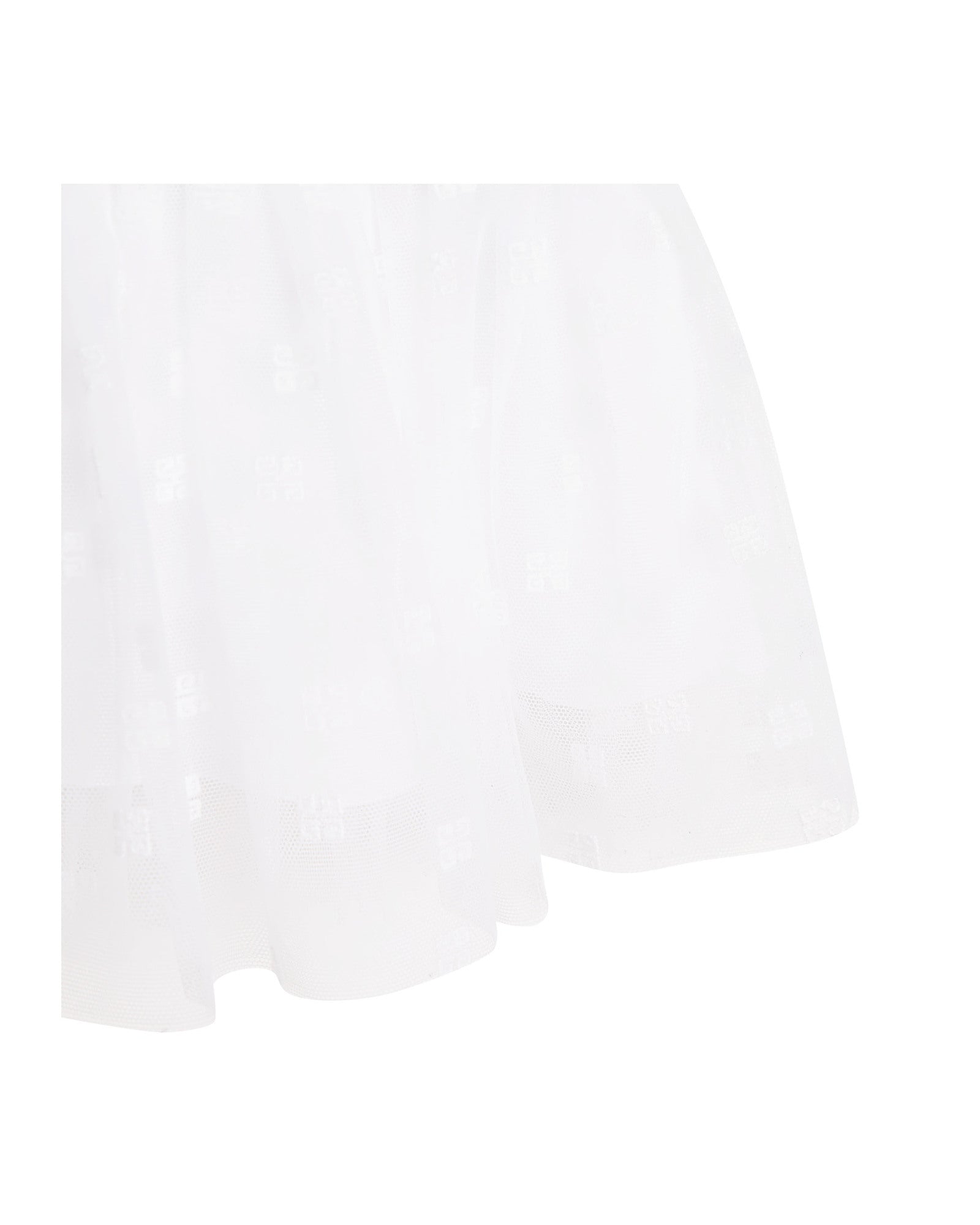 Tulle dress - White