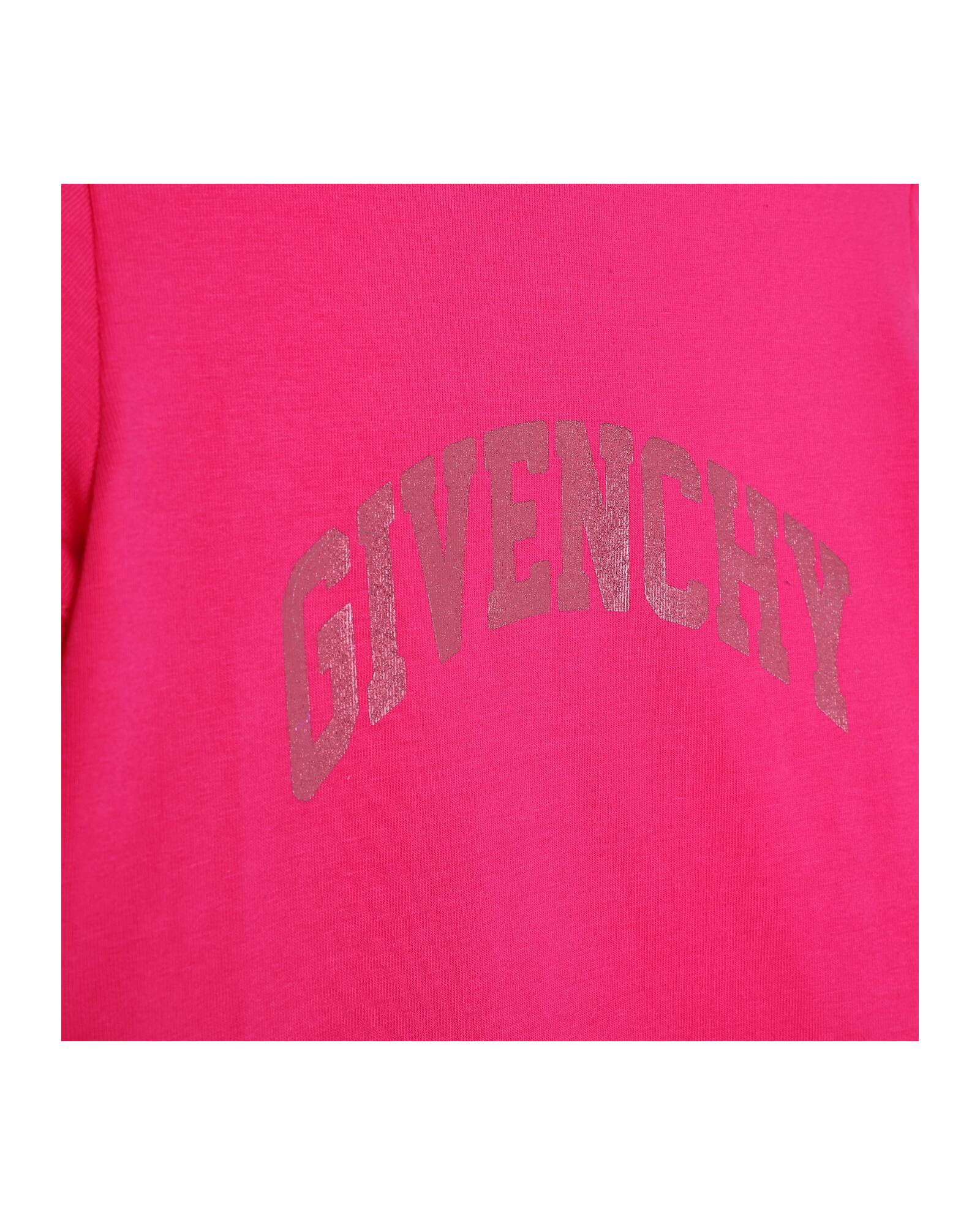 Robe à manches courtes en coton - Rose Peps