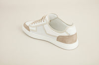 Baskets basses en cuir - Chalk