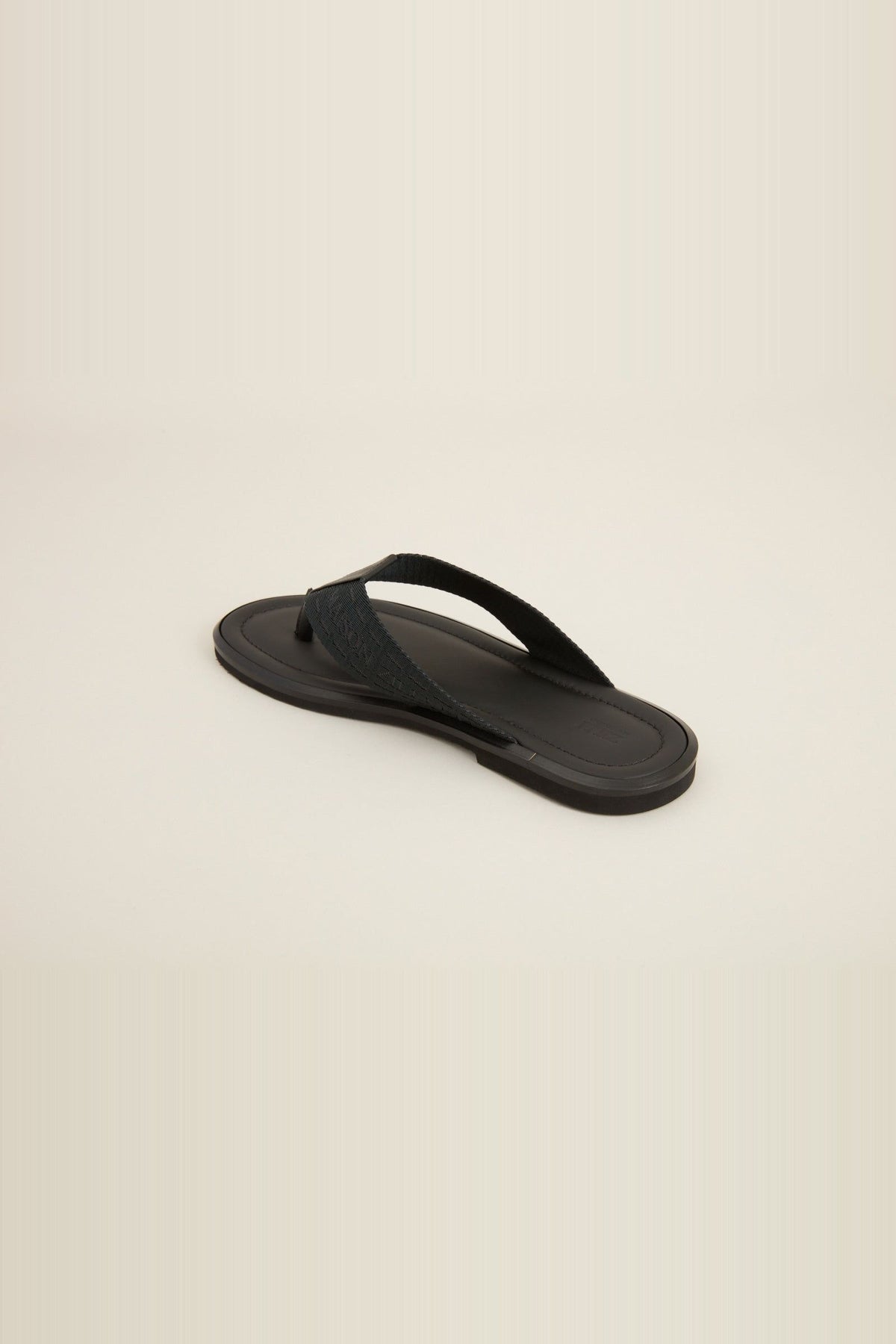 Logo sandals - Black