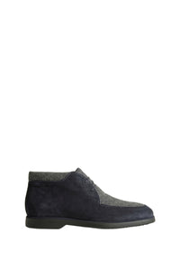 Bottines en cuir précieux - Dark Navy