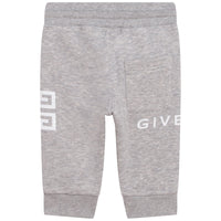 Jogging maxi logo - Gris chiné