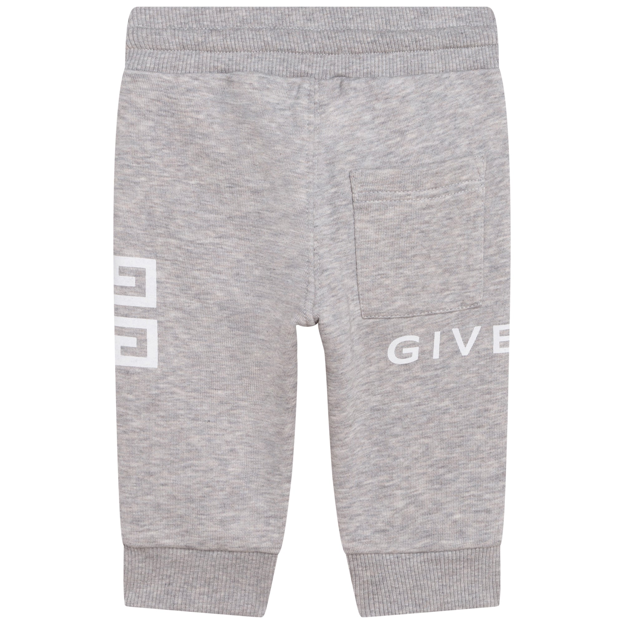 Jogging maxi logo - Gris chiné