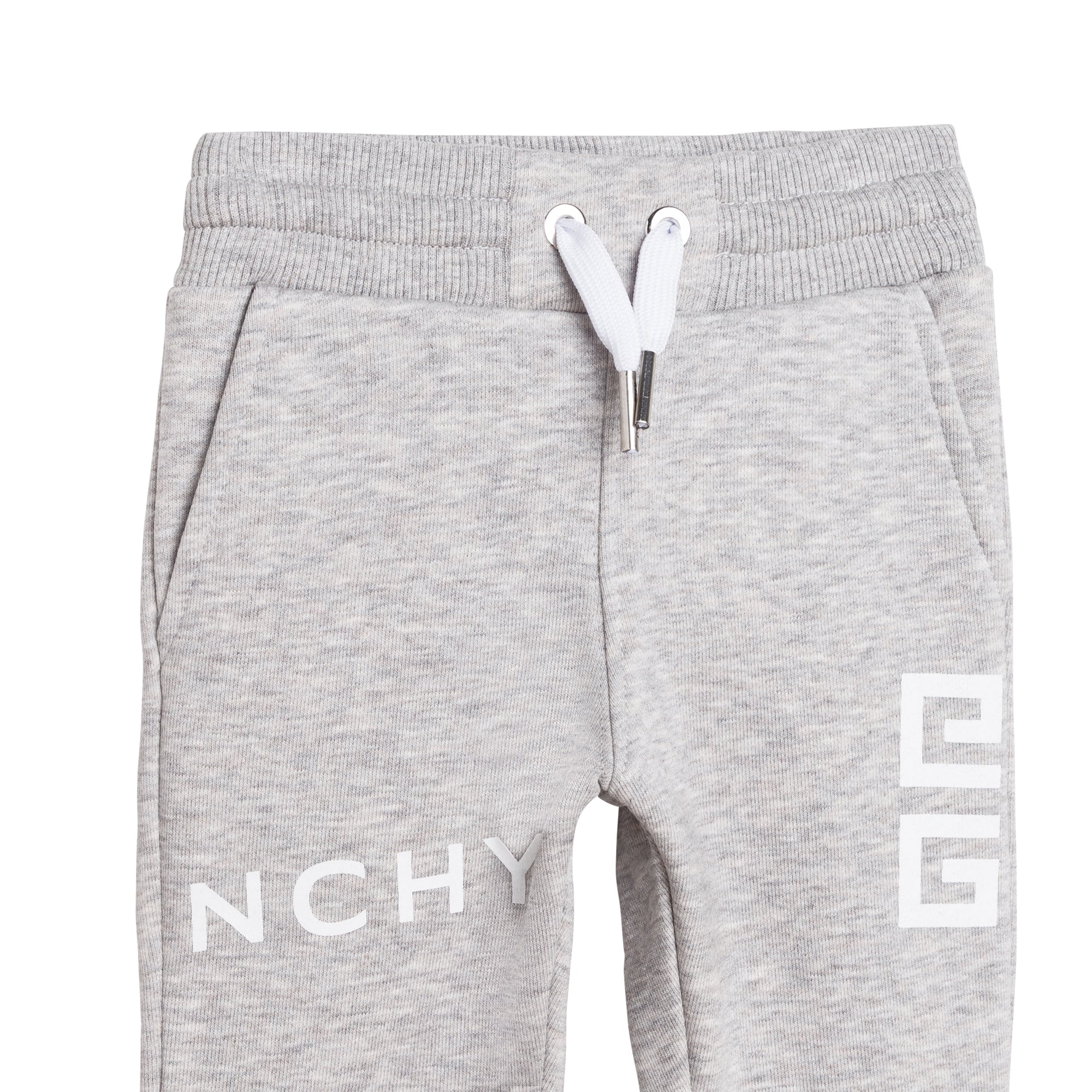 Jogging maxi logo - Gris chiné