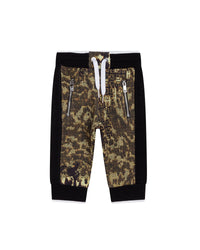 Pantalon à taille élastiquée - Army
