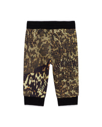 Pantalon à taille élastiquée - Army