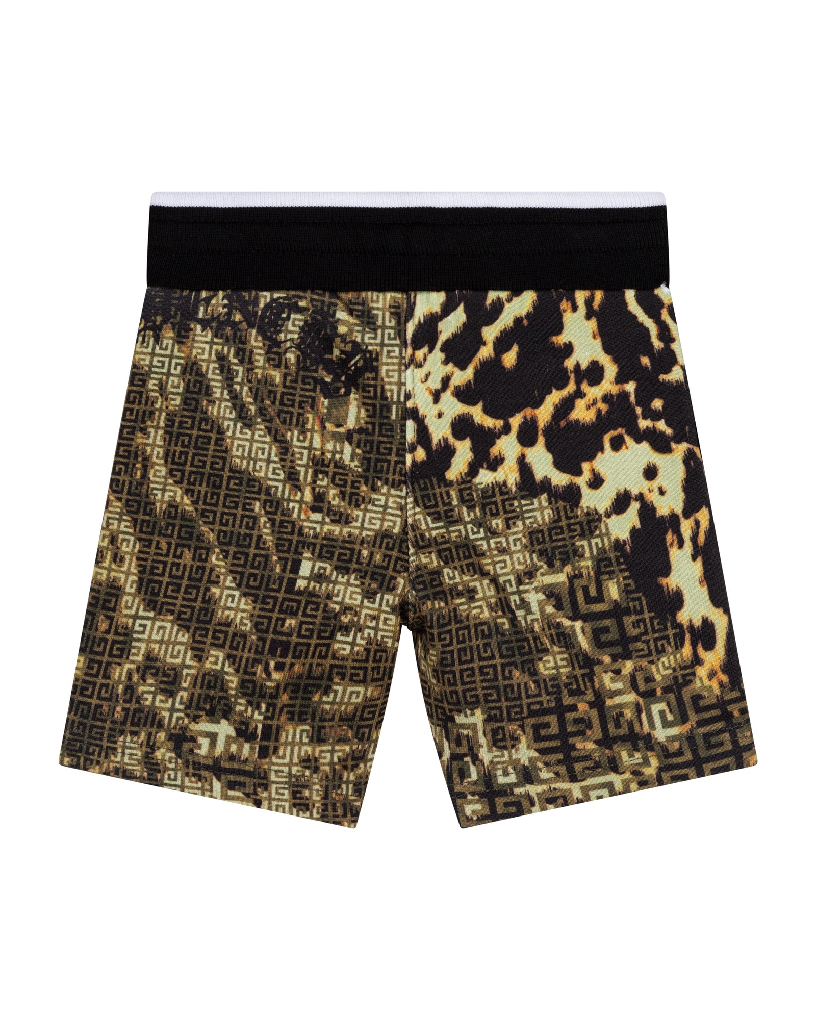 Bermuda en molleton imprimé camouflage - Army