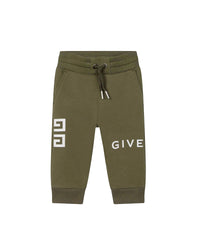 Pantalon impression 4G en coton - Safari