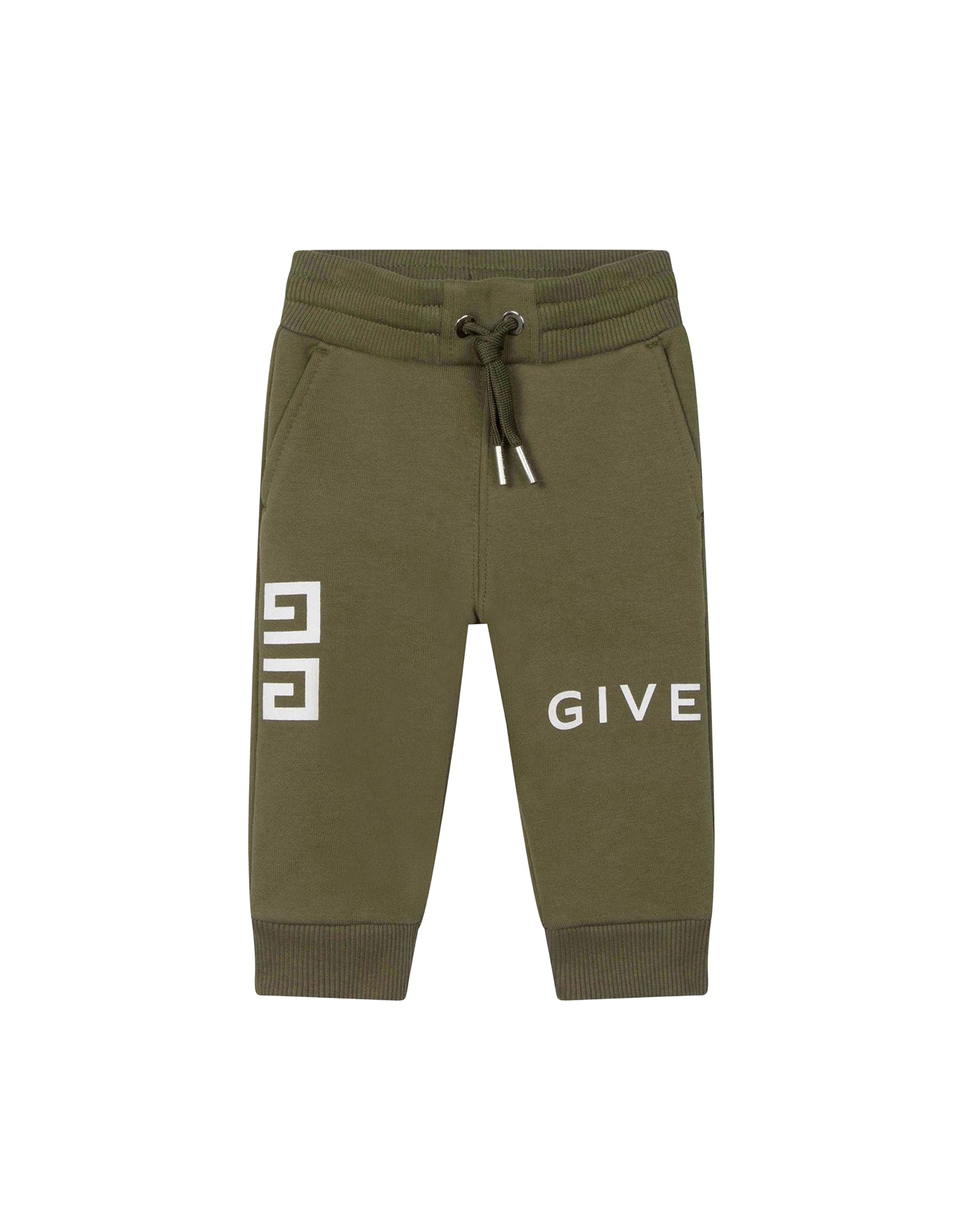 Pantalon impression 4G en coton - Safari