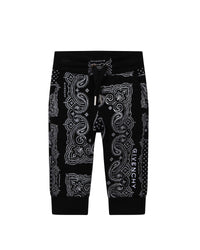 Embroidered trousers - Black