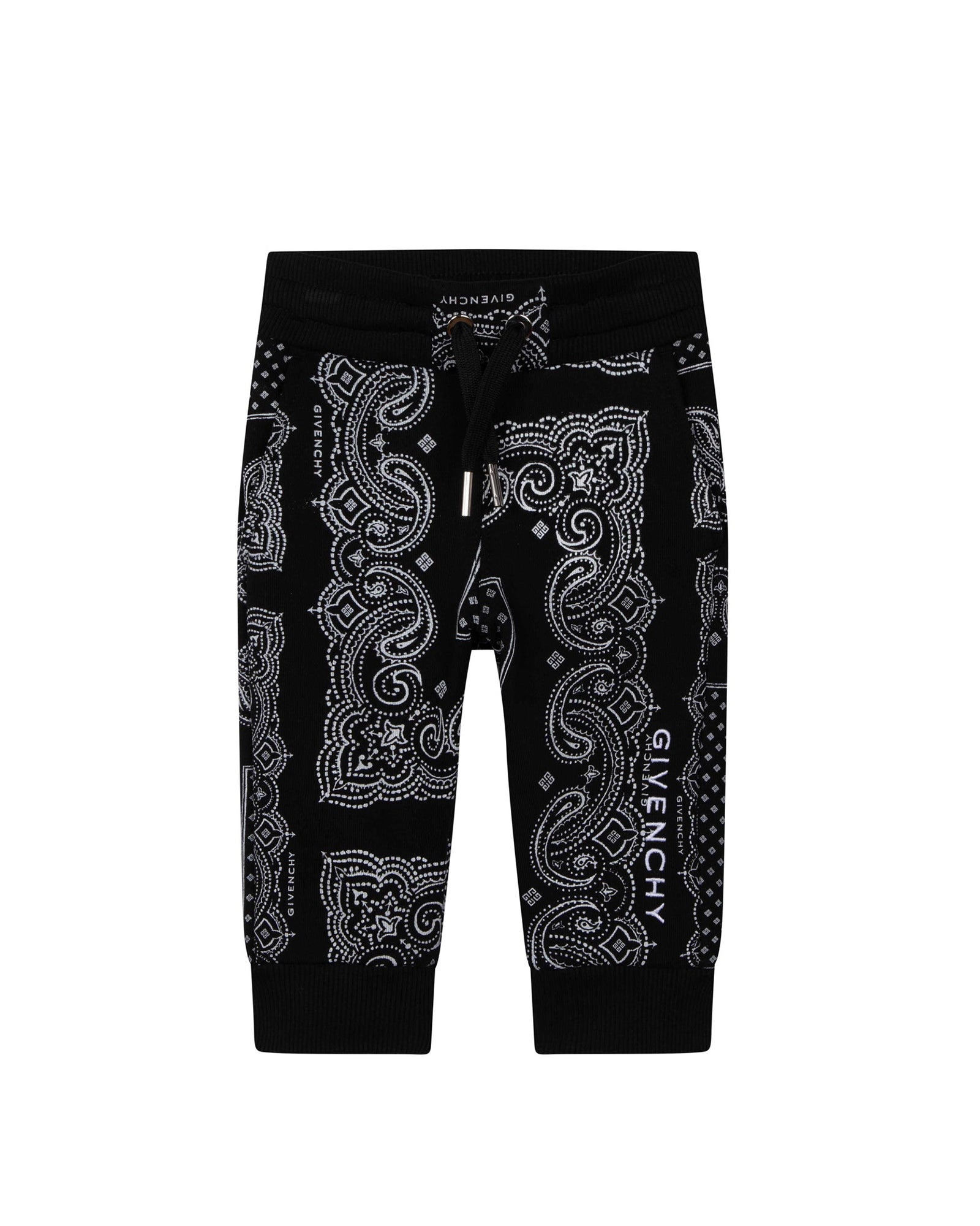 Embroidered trousers - Black