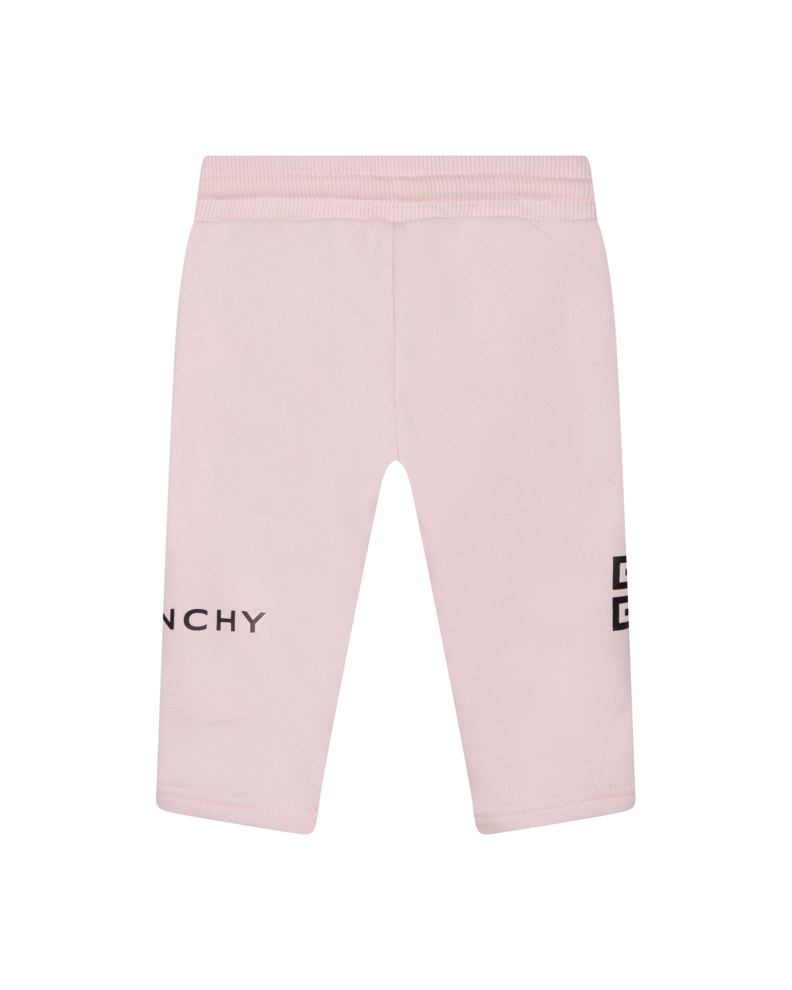 Pantalon à taille élastiquée en coton - Marshmallow