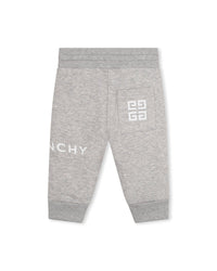 Pantalon de jogging en coton - Gris chiné
