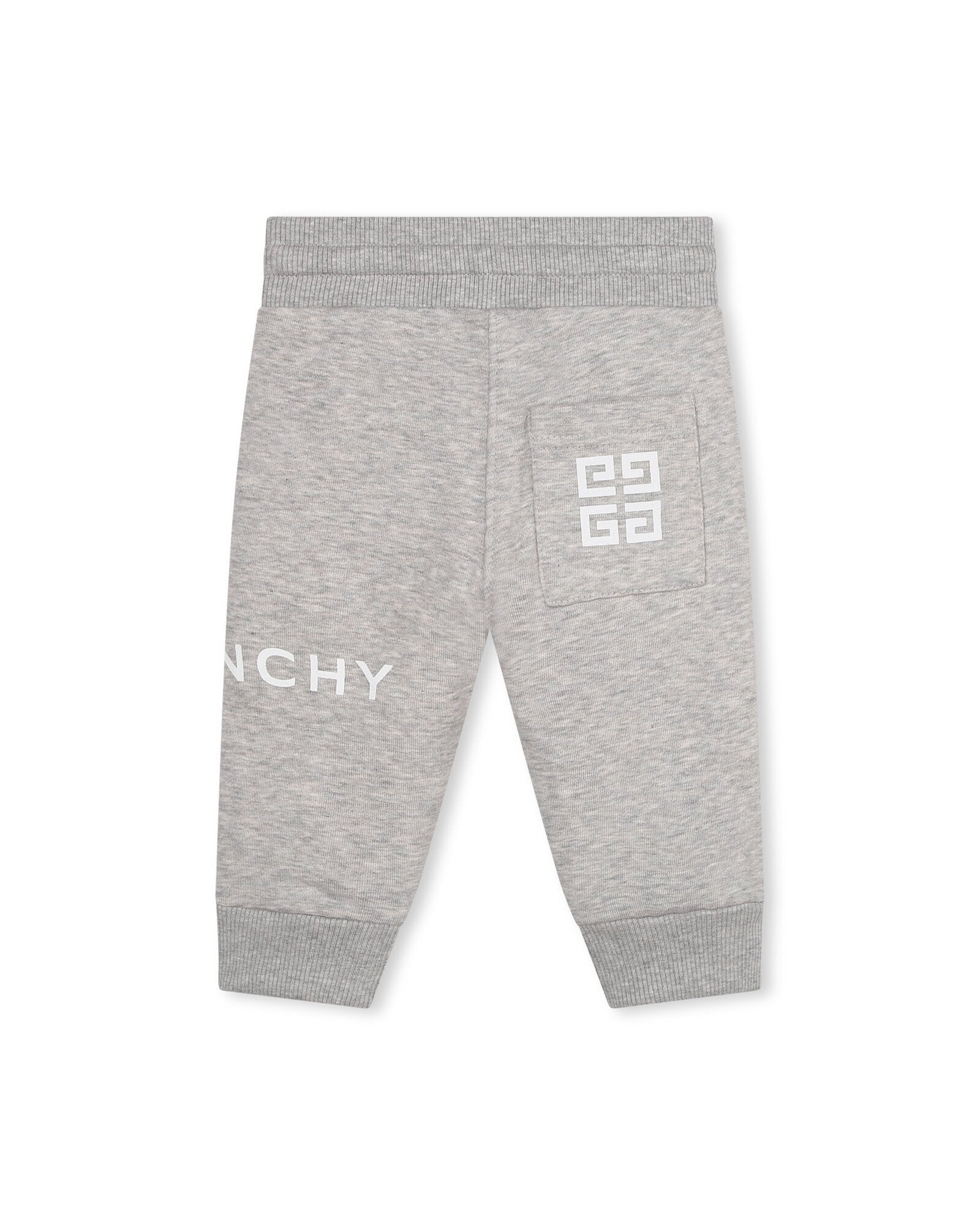 Pantalon de survêtement en coton - Gris Chiné