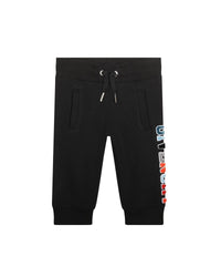 Cotton sweatpants - Black