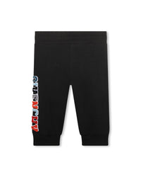 Cotton sweatpants - Black