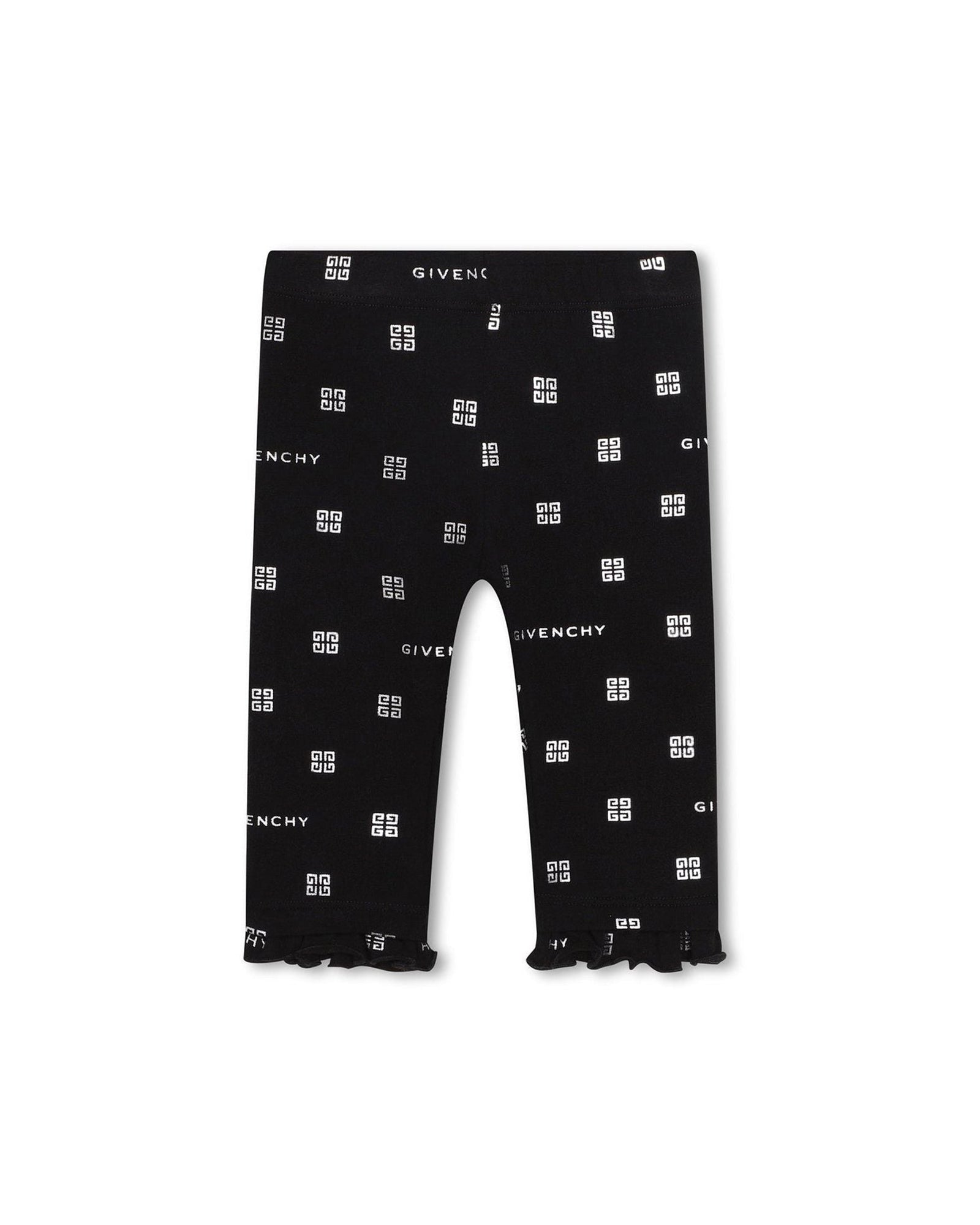 Cotton legging trousers - Black