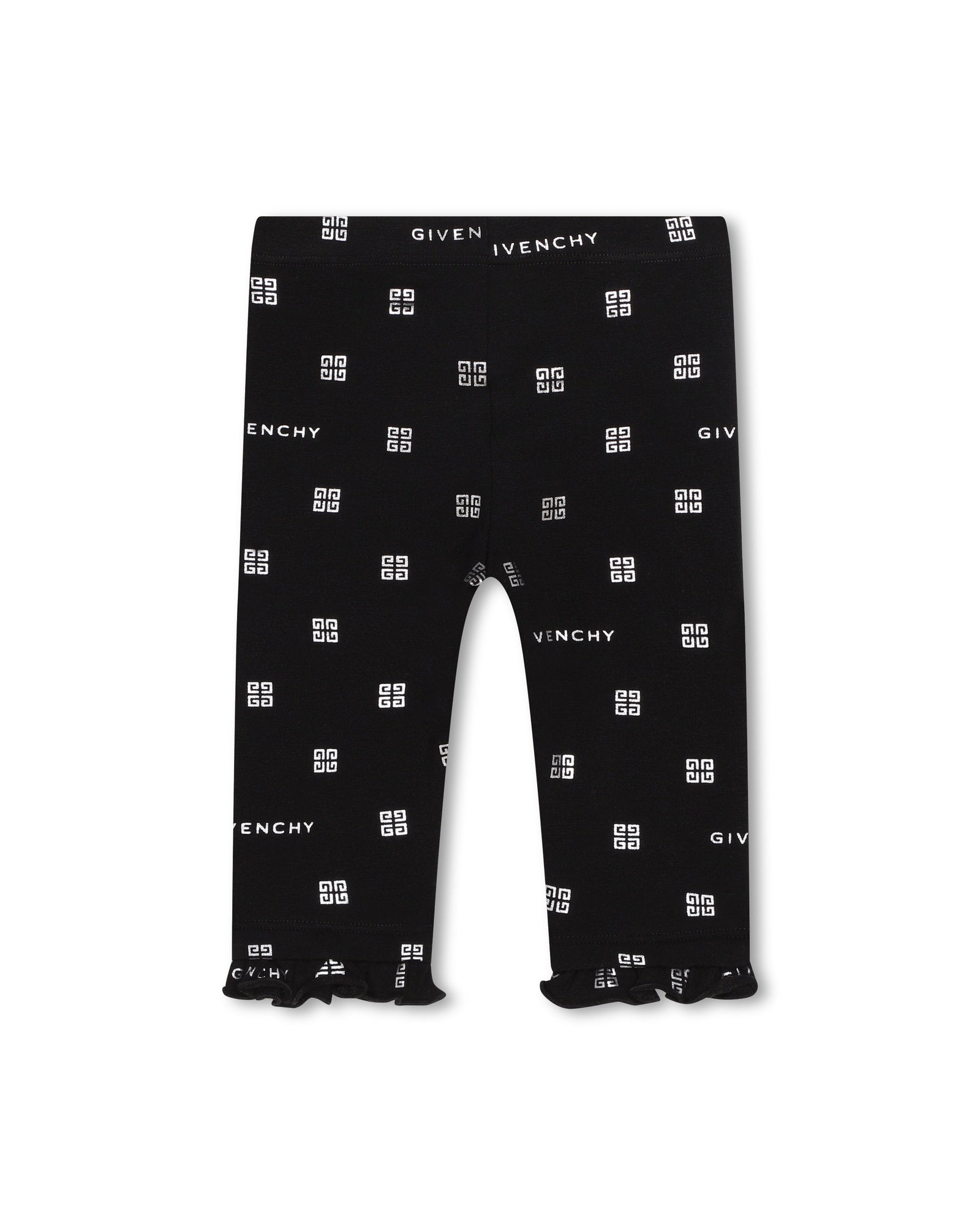 Cotton legging trousers - Black