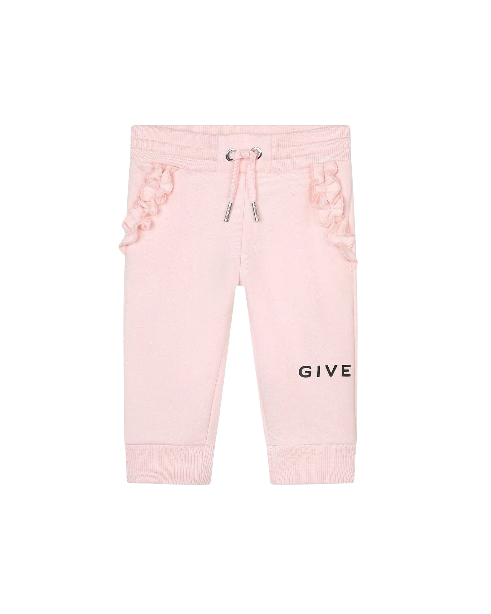 Pantalon de survêtement en coton - Marshmallow
