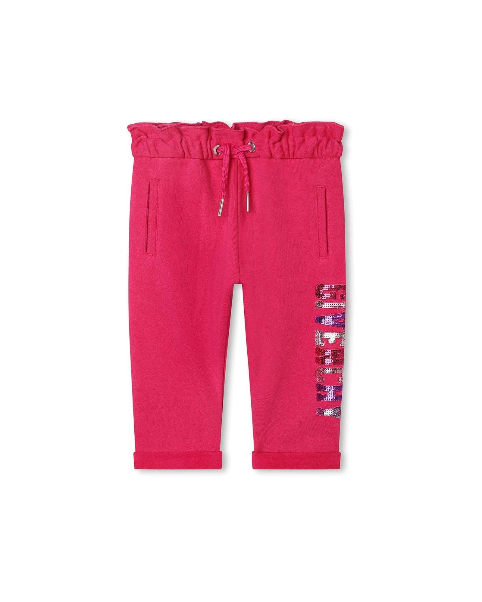 Pantalon de jogging en coton - Rose pep's