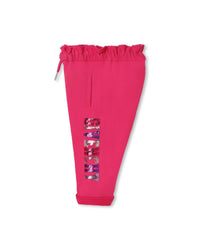 Pantalon de jogging en coton - Rose pep's