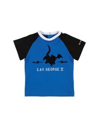 T-shirt en imprimé - Bleu Recif