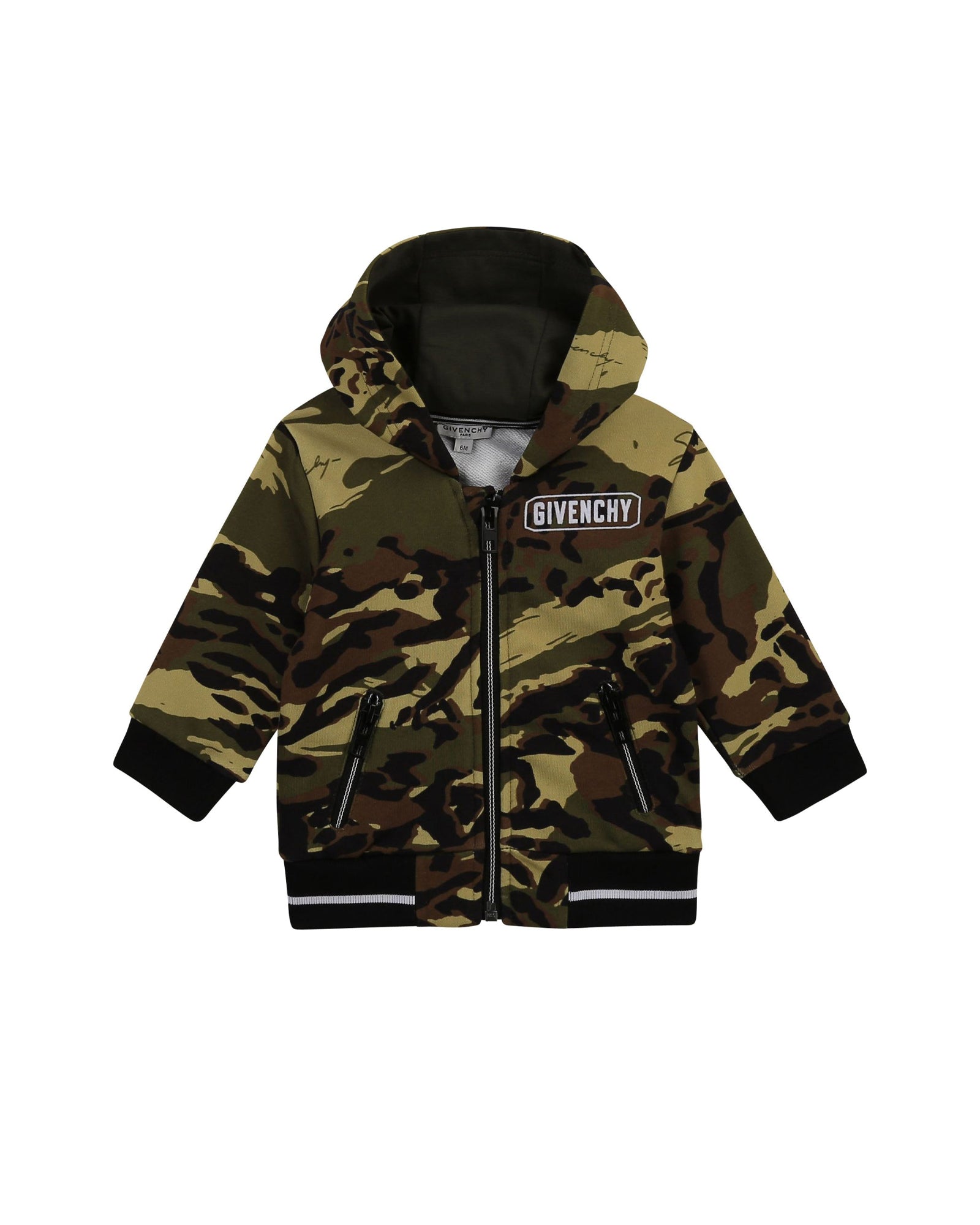 Cardigan à capuche - Army