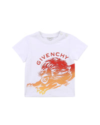 T-shirt avec pressions gravées - Blanc