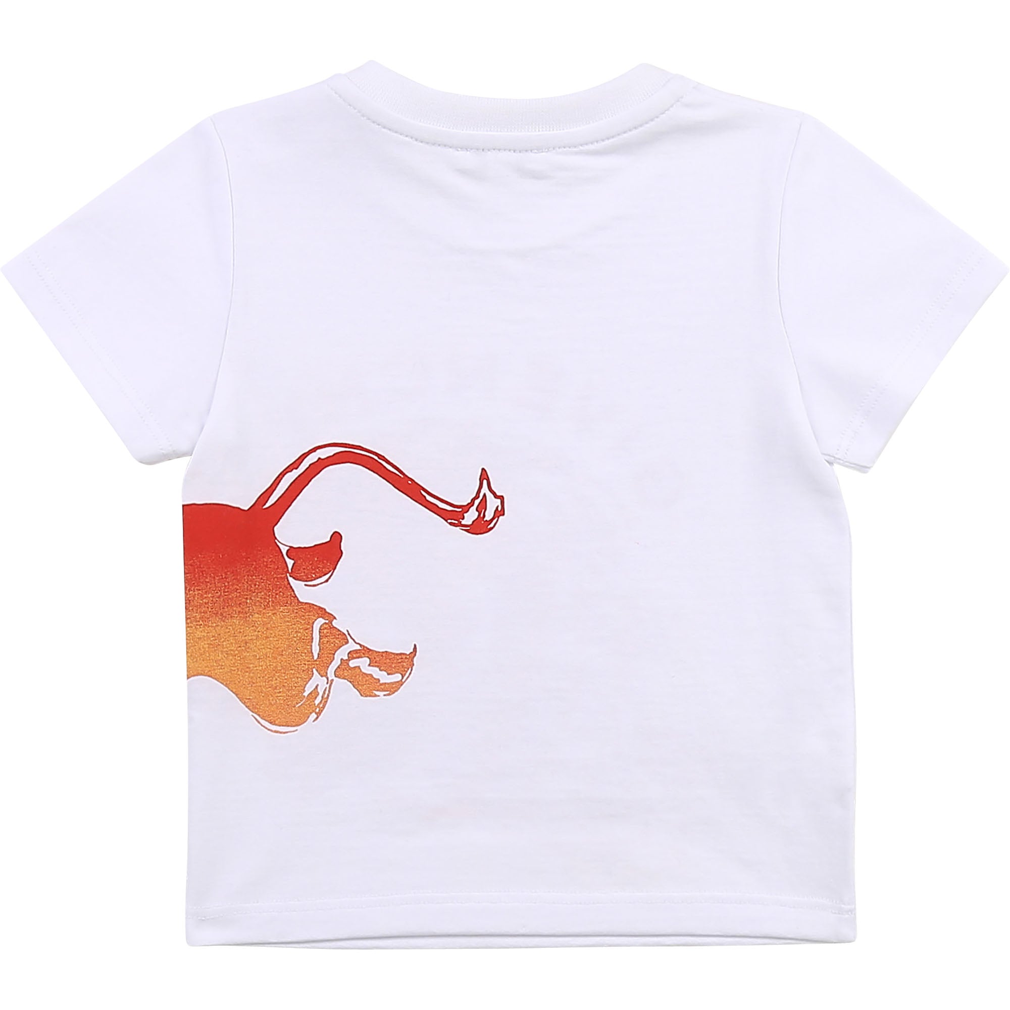 T-shirt avec pressions gravées - Blanc