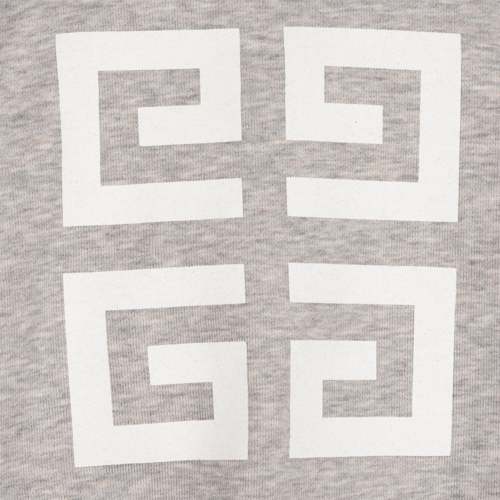 Cardigan en molleton - Gris chiné