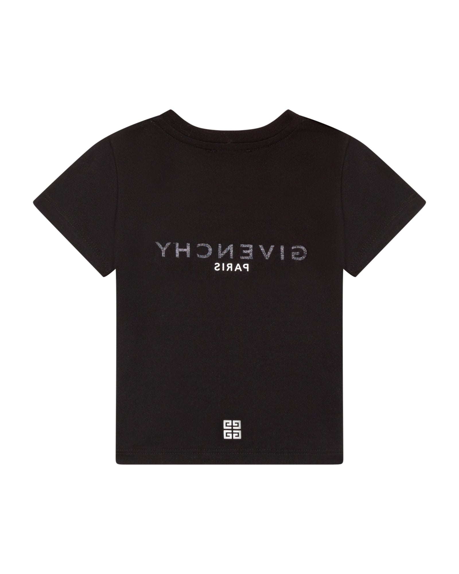 T-shirt à fermeture pressionnée - Black